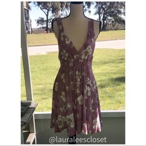 MILLIBON USA Pastel Floral Smock Dress Size MEDIUM